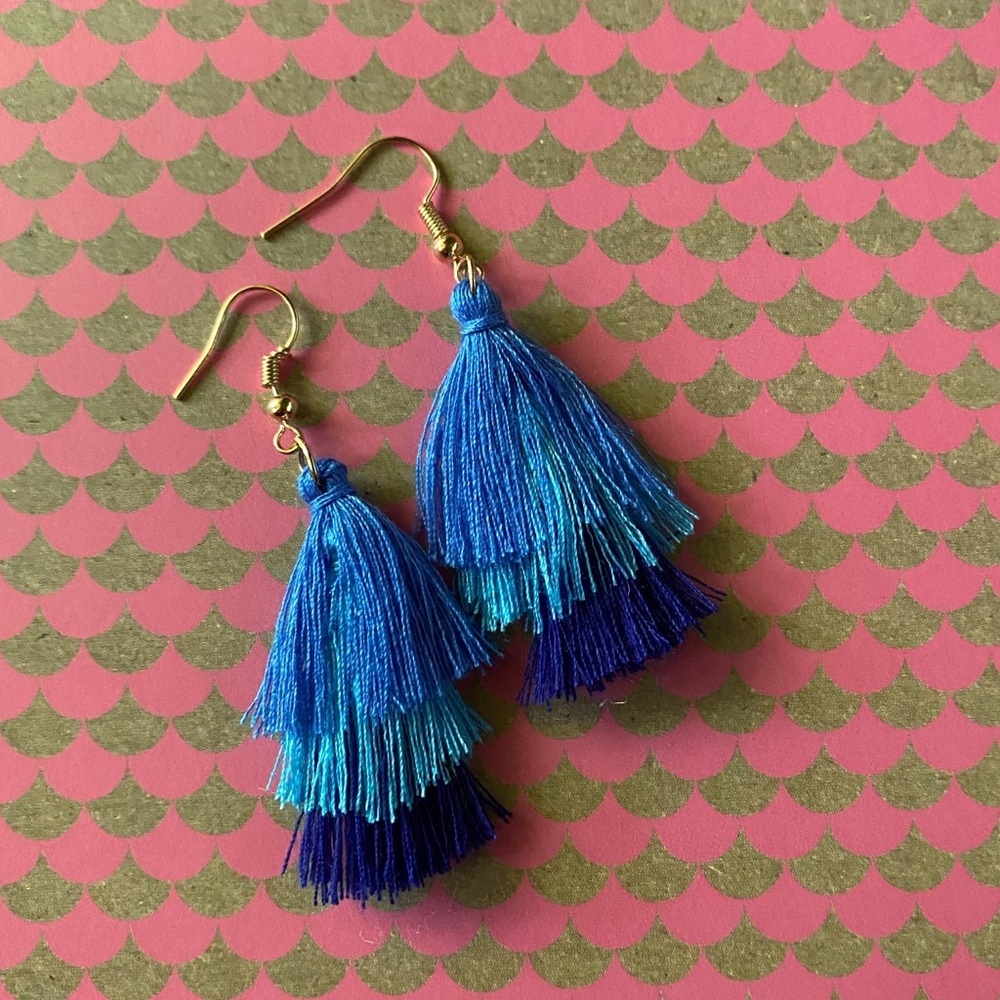 Ombre Tassel Earrings